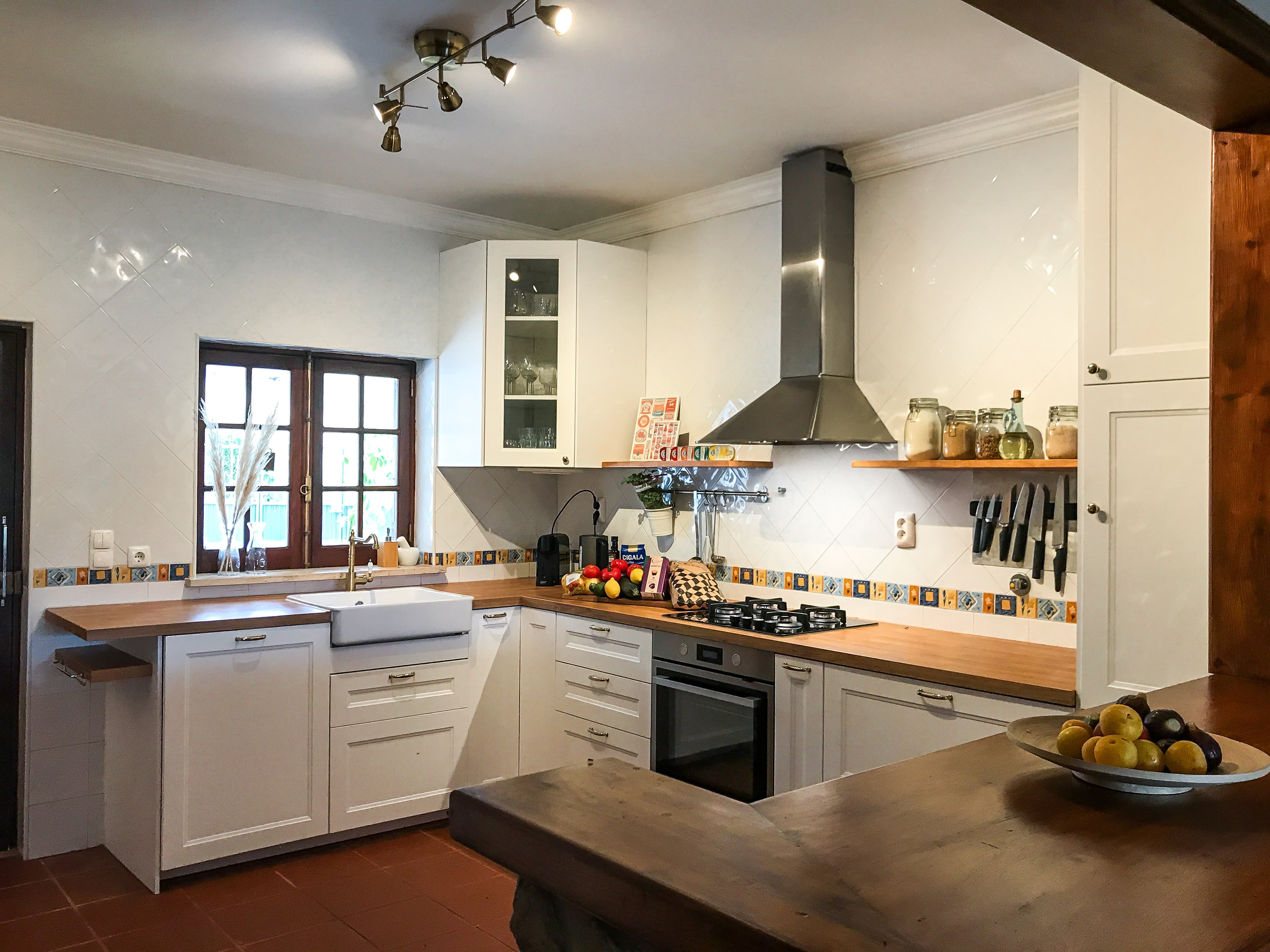The big open kitchen